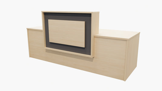 Tasman Reception Counter - 2400x800x1125mm
