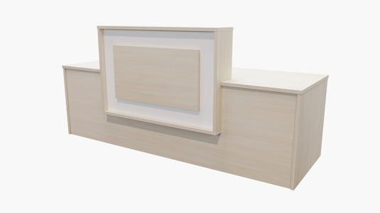 Tasman Reception Counter - 2400x800x1125mm