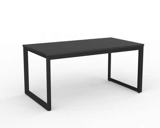 Knight Anvil Straight Desk - Black