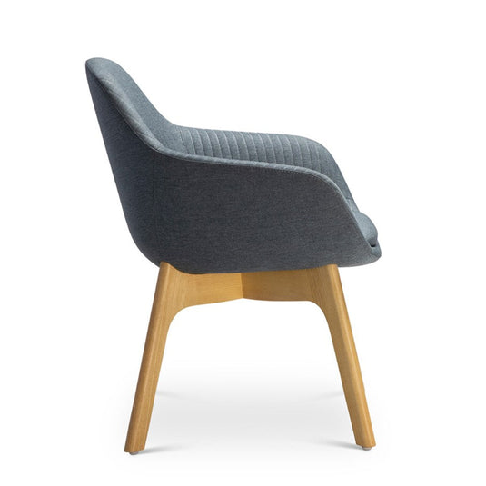 Mobel Ava Chair Timber Base