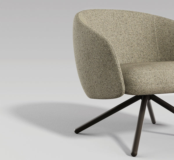 Load image into Gallery viewer, B&amp;T Design Bonny Swivel Lounge Chair
