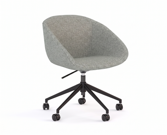 Knight Camellia Castor Chair