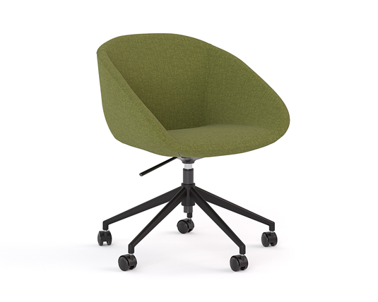 Knight Camellia Castor Chair