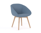 Knight Camellia Timber Base Chair