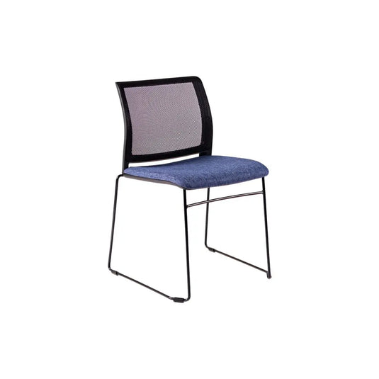 CS 02 Sled Chair Chair Upholstered Seat-Pad