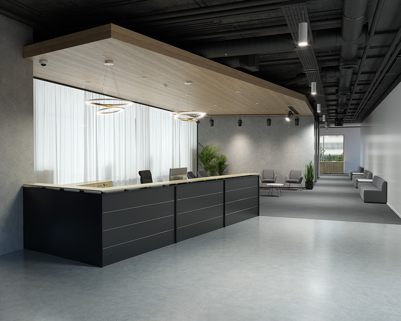 Load image into Gallery viewer, Knight Cubit Reception Counter
