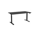 Knight Haven Electric Single Sided Desk - Black Frame
