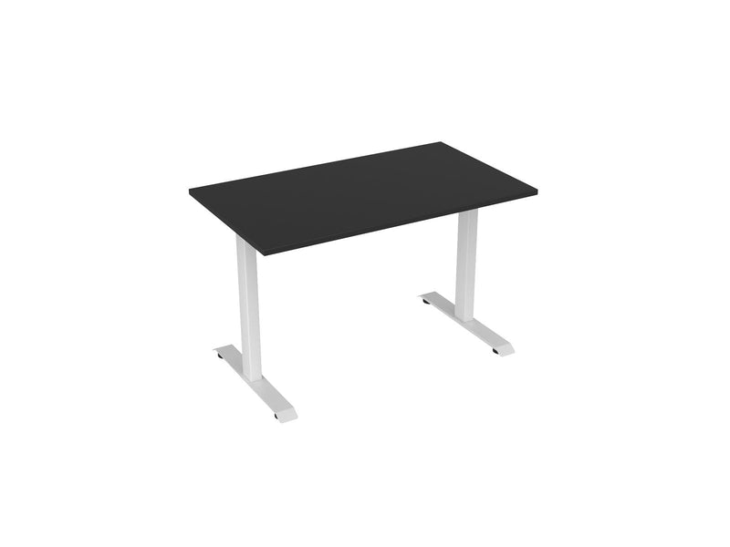 Load image into Gallery viewer, Knight Haven Fixed Single Sided Desk - White Frame
