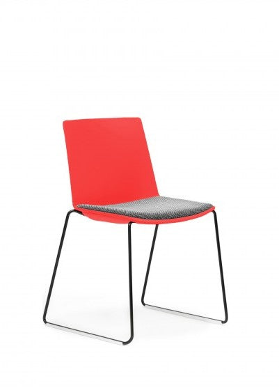 Load image into Gallery viewer, Chair Solutions Jubel Sled Chair Seat Upholstered
