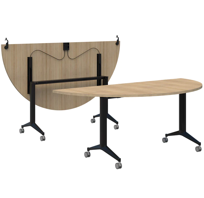 Jump Semi-Circular Flip Table