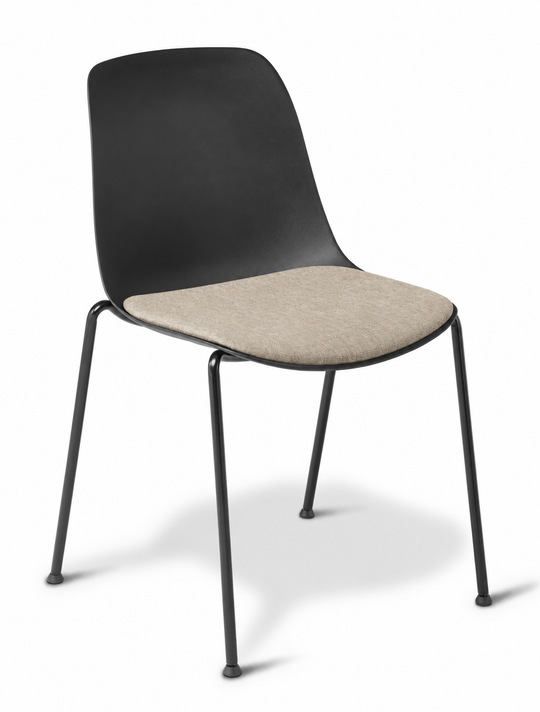 Eden Juna 4-Leg Chair - Seat Upholstered