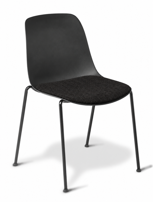 Eden Juna 4-Leg Chair - Seat Upholstered