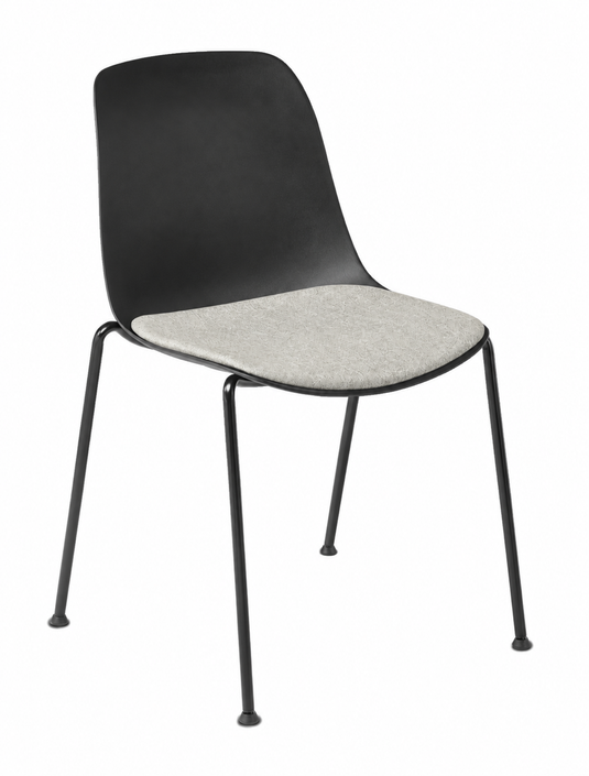 Eden Juna 4-Leg Chair - Seat Upholstered