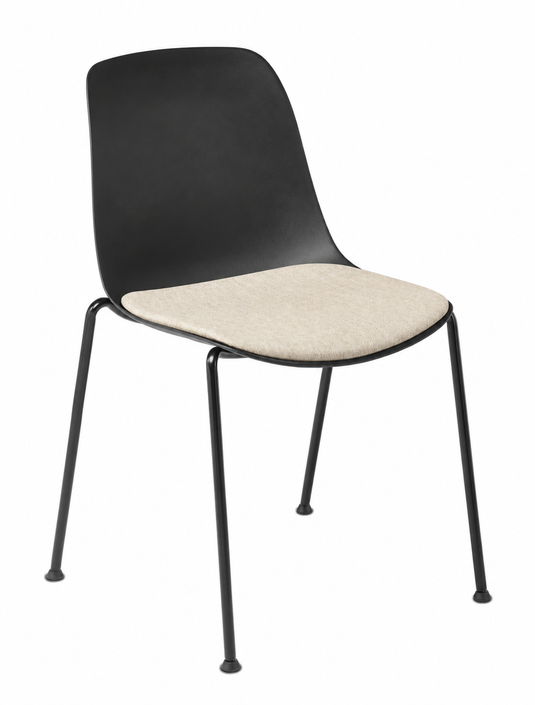 Eden Juna 4-Leg Chair - Seat Upholstered
