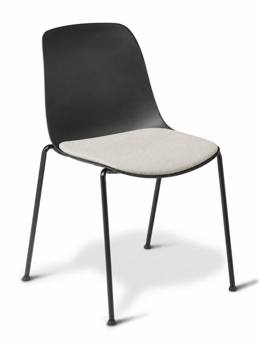 Eden Juna 4-Leg Chair - Seat Upholstered