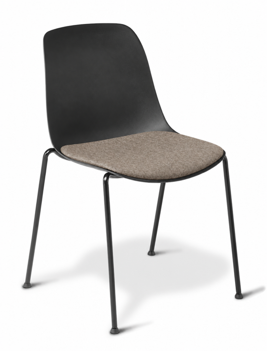Eden Juna 4-Leg Chair - Seat Upholstered