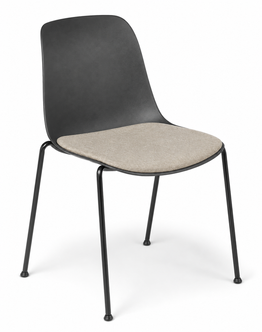 Eden Juna 4-Leg Chair - Seat Upholstered
