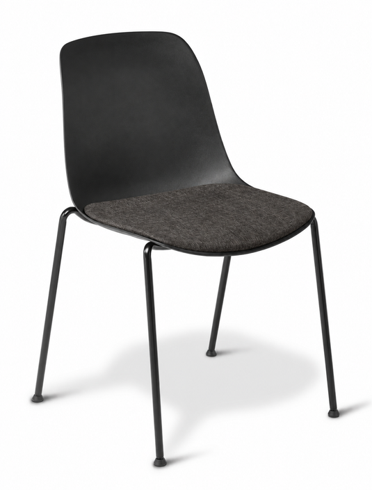 Eden Juna 4-Leg Chair - Seat Upholstered