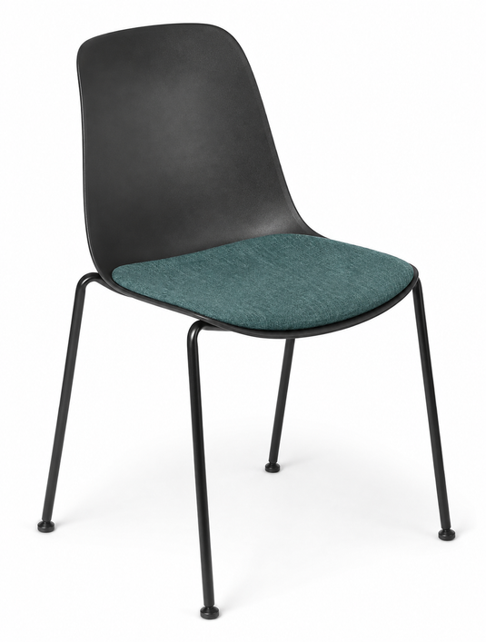 Eden Juna 4-Leg Chair - Seat Upholstered