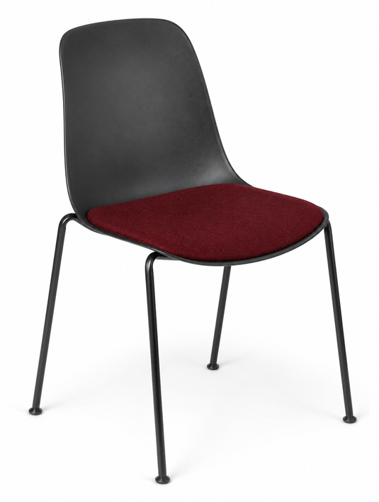 Eden Juna 4-Leg Chair - Seat Upholstered
