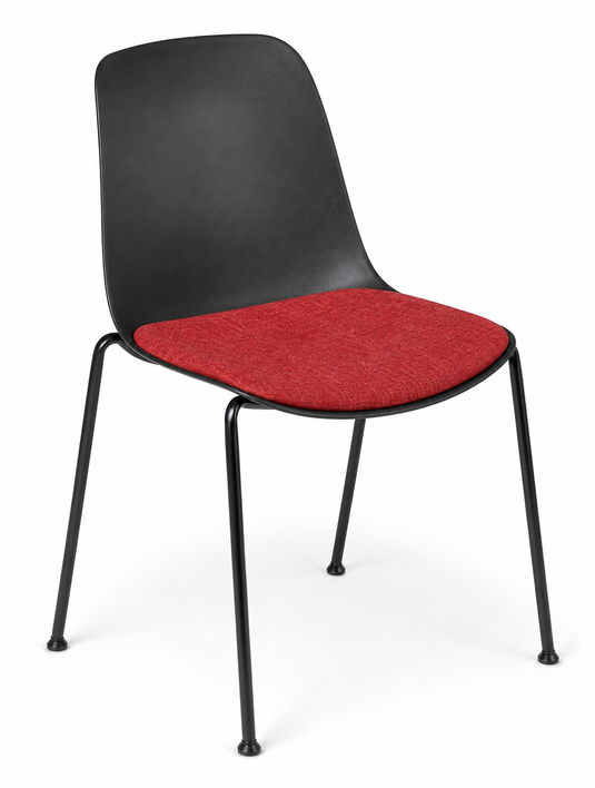Eden Juna 4-Leg Chair - Seat Upholstered