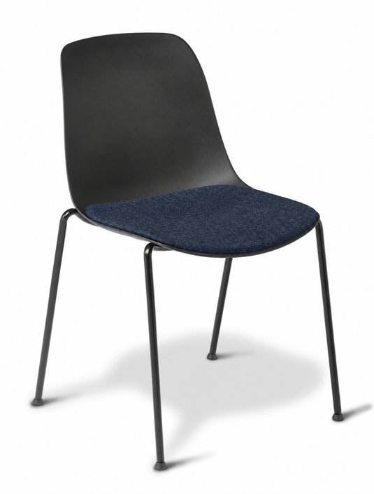 Eden Juna 4-Leg Chair - Seat Upholstered