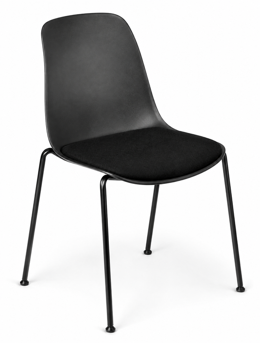 Eden Juna 4-Leg Chair - Seat Upholstered