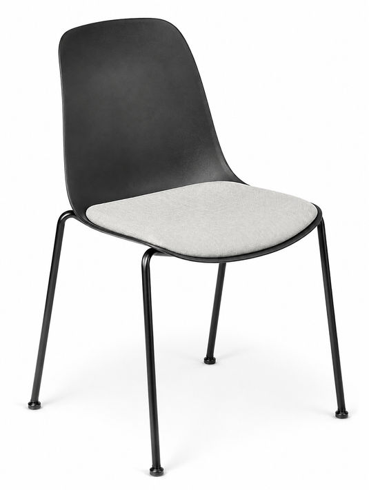 Eden Juna 4-Leg Chair - Seat Upholstered