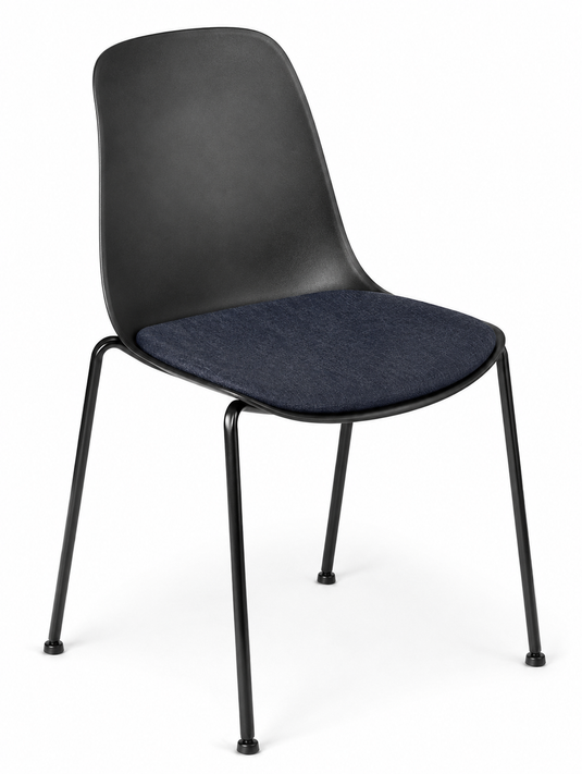 Eden Juna 4-Leg Chair - Seat Upholstered