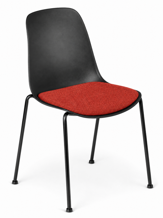 Eden Juna 4-Leg Chair - Seat Upholstered