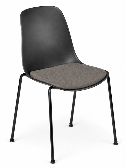 Eden Juna 4-Leg Chair - Seat Upholstered