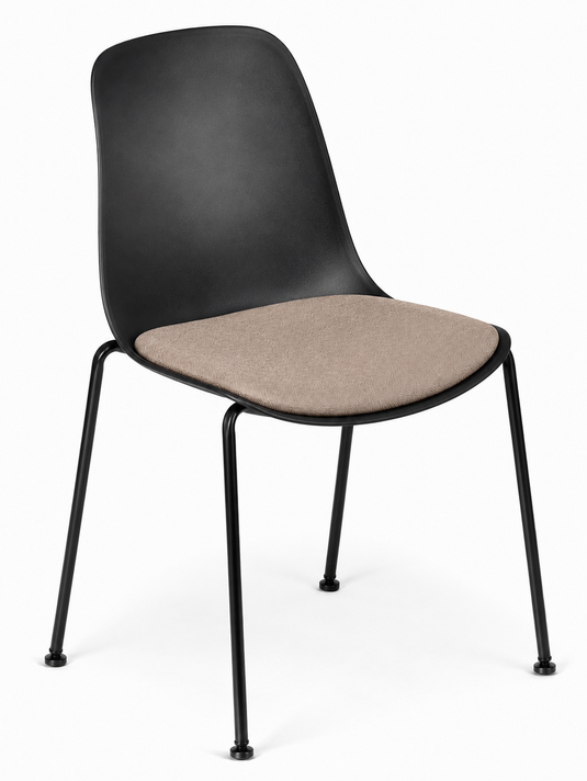 Eden Juna 4-Leg Chair - Seat Upholstered