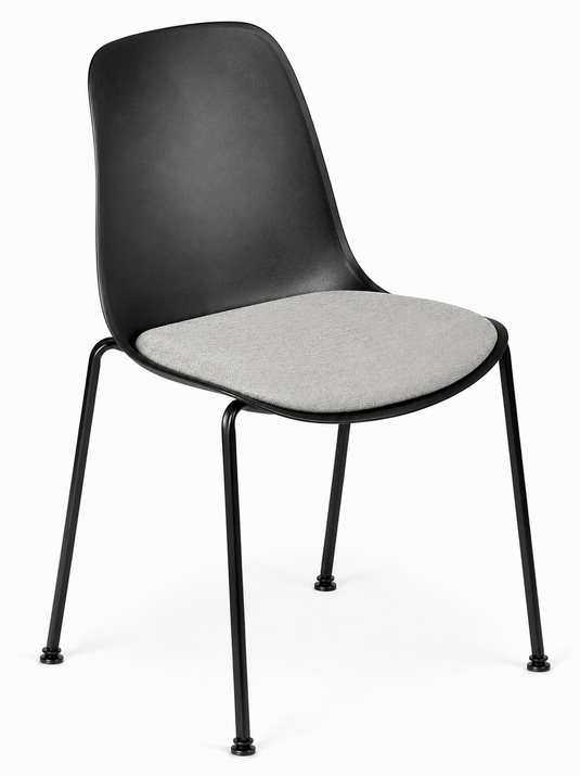 Eden Juna 4-Leg Chair - Seat Upholstered
