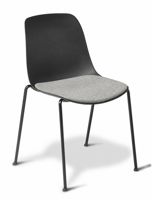 Eden Juna 4-Leg Chair - Seat Upholstered