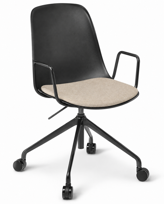 Eden Juna 4-Star Swivel Chair - Seat Upholstered