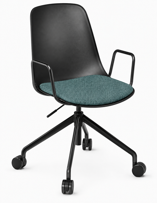 Eden Juna 4-Star Swivel Chair - Seat Upholstered