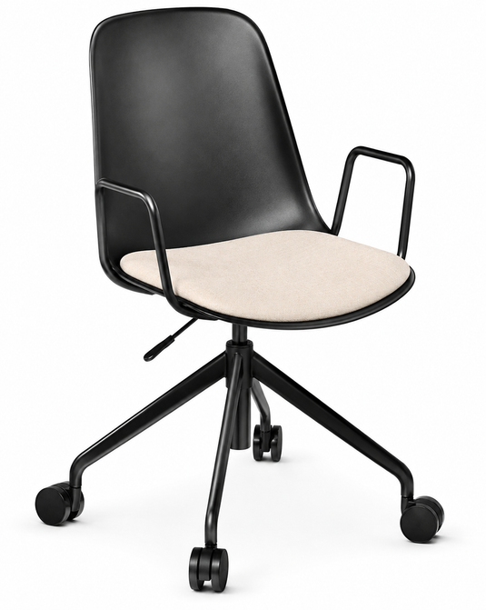 Eden Juna 4-Star Swivel Chair - Seat Upholstered