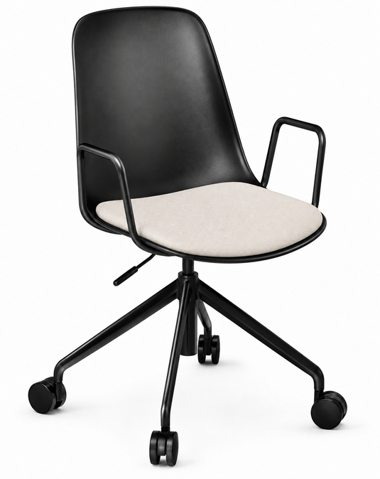 Eden Juna 4-Star Swivel Chair - Seat Upholstered