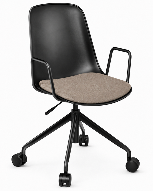 Eden Juna 4-Star Swivel Chair - Seat Upholstered