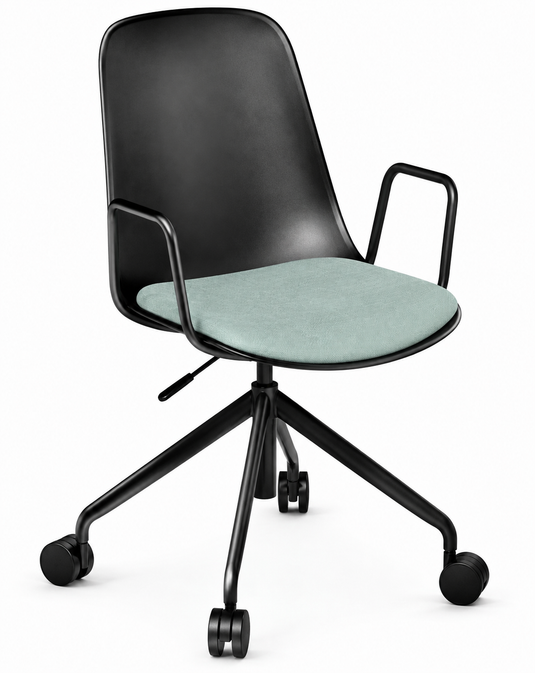 Eden Juna 4-Star Swivel Chair - Seat Upholstered