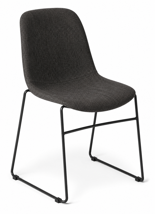 Eden Juna Sled Chair - Fully Upholstered