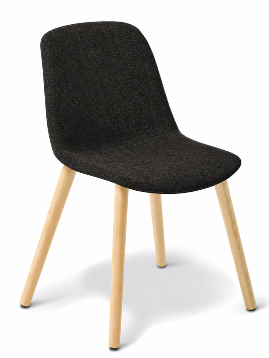 Eden Juna Timber Leg Chair - Fully Upholstered