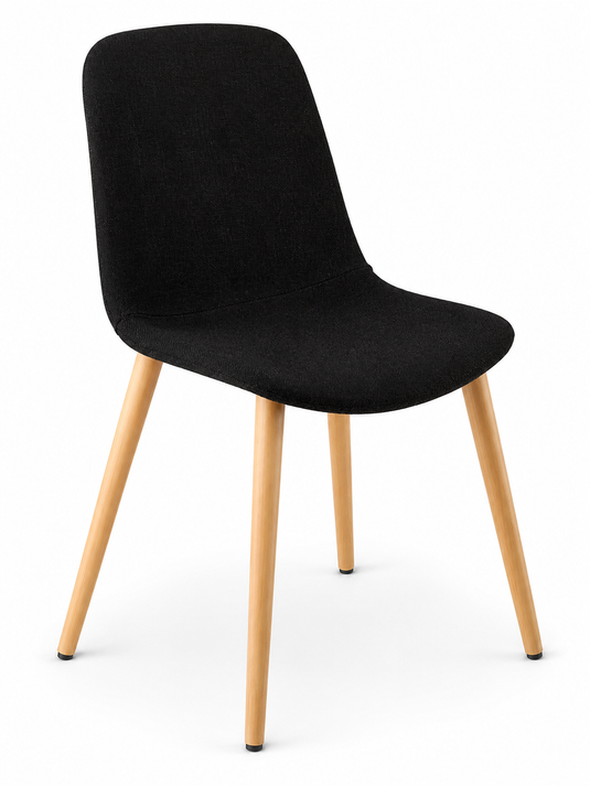 Eden Juna Timber Leg Chair - Fully Upholstered