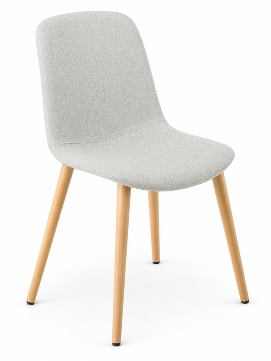 Eden Juna Timber Leg Chair - Fully Upholstered