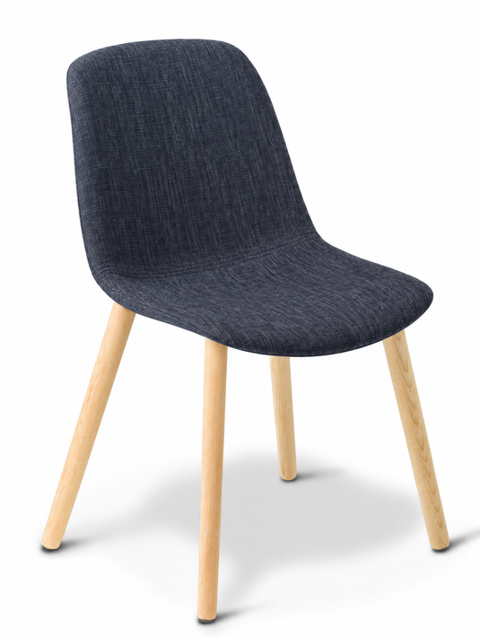 Eden Juna Timber Leg Chair - Fully Upholstered
