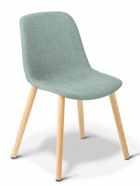 Eden Juna Timber Leg Chair - Fully Upholstered