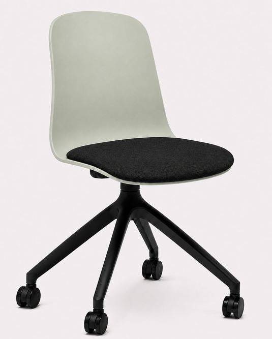 Eden Loria Swivel Chair - Fixed Height - Seat Upholstered