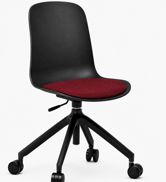 Eden Loria Swivel Chair - Height Adjustable - Seat Upholstered