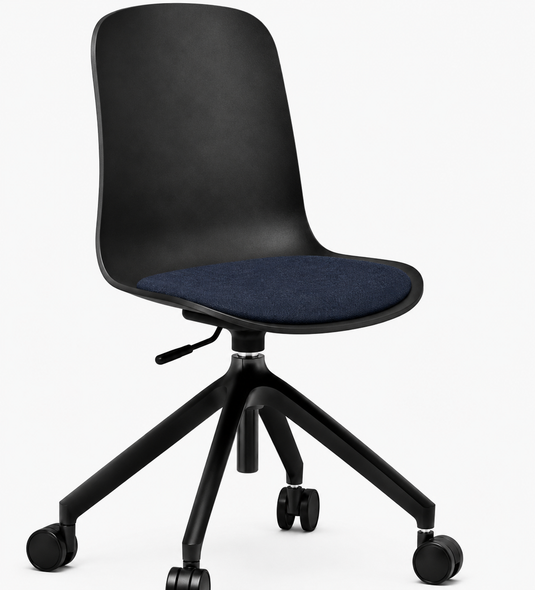 Eden Loria Swivel Chair - Height Adjustable - Seat Upholstered