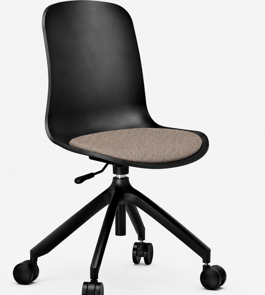Eden Loria Swivel Chair - Height Adjustable - Seat Upholstered